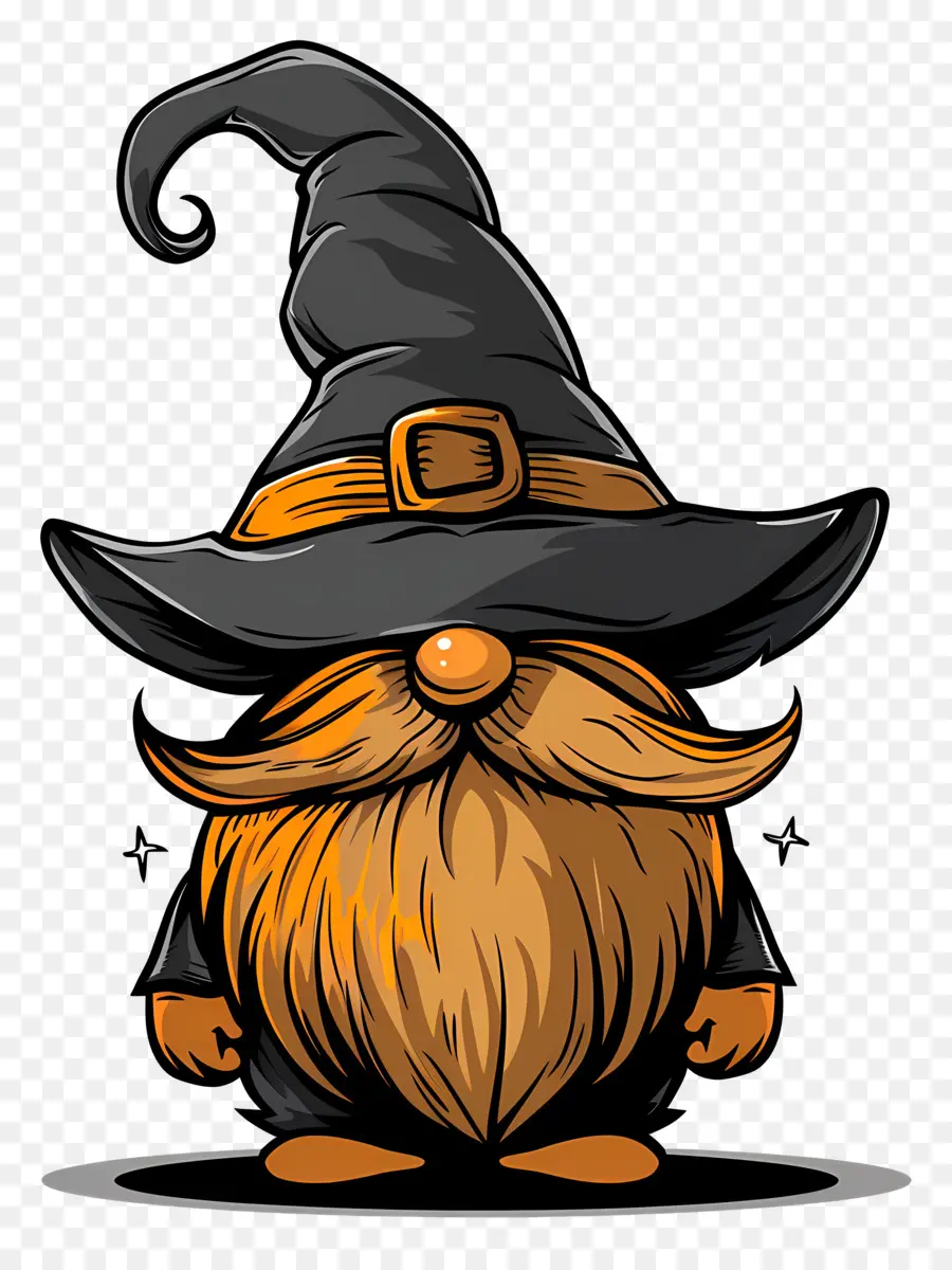 Kurcaci Halloween，Kurcaci Penyihir PNG