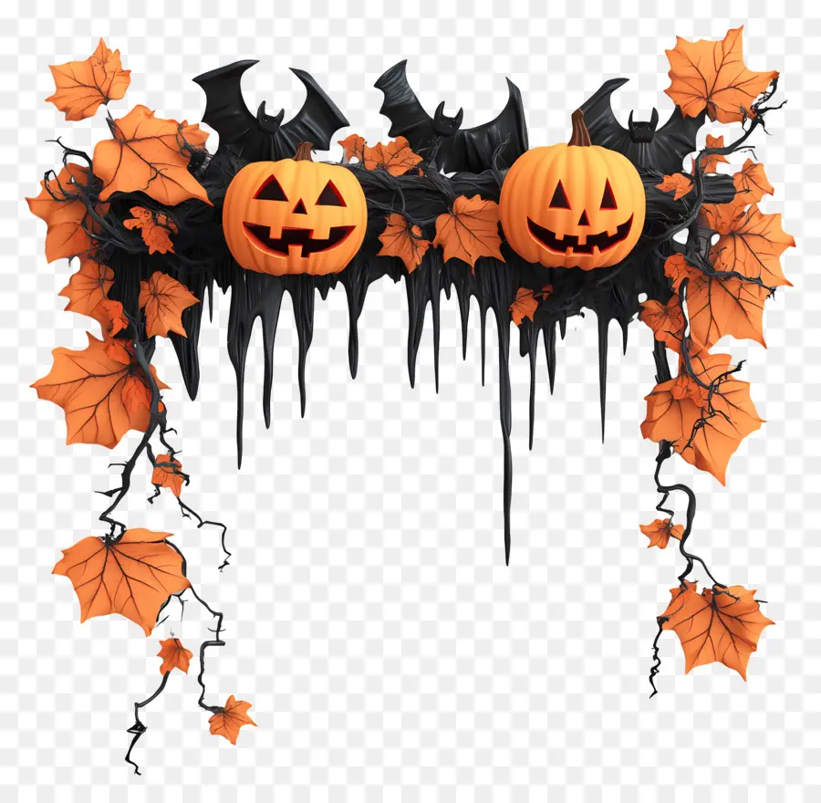 Hallowen，Dekorasi Halloween PNG