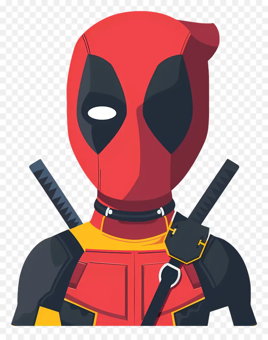 Deadpool Yang Lucu，Topeng Pahlawan Super PNG