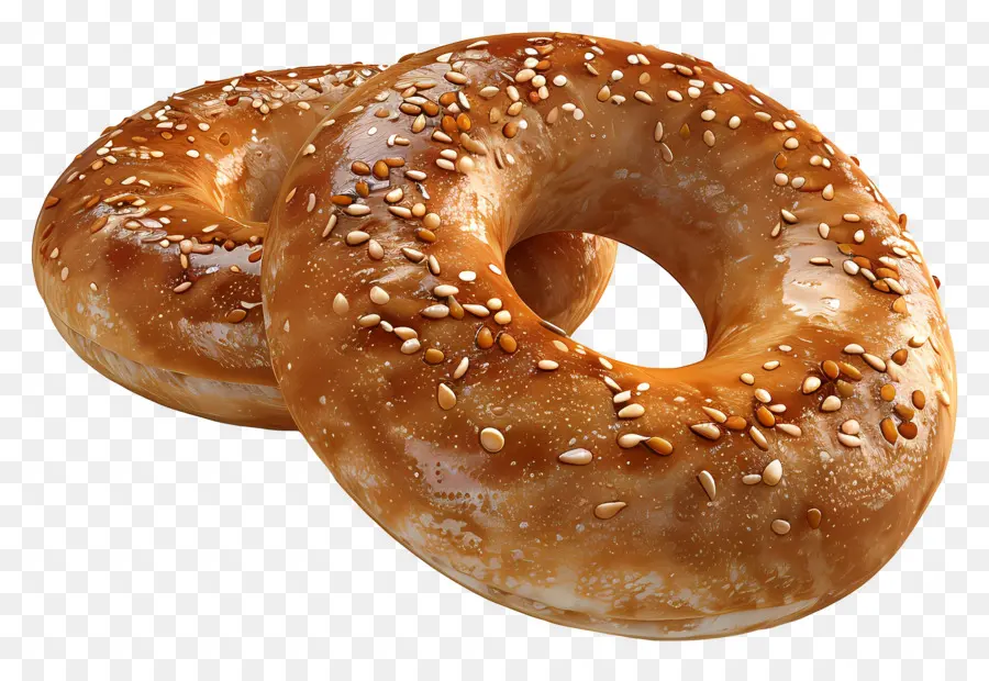 Roti Bagel，Pretzel PNG