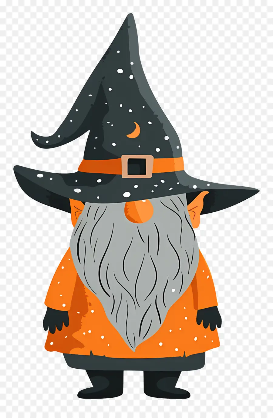 Kurcaci Halloween，Penyihir PNG