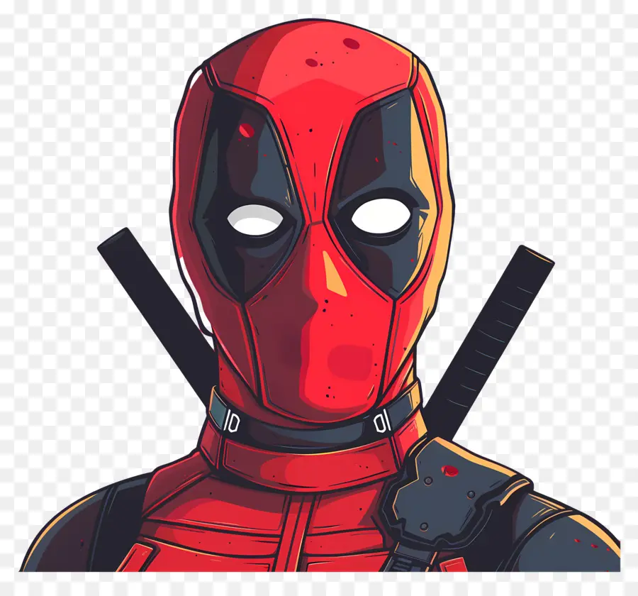 Deadpool Yang Lucu，Topeng Pahlawan Super PNG