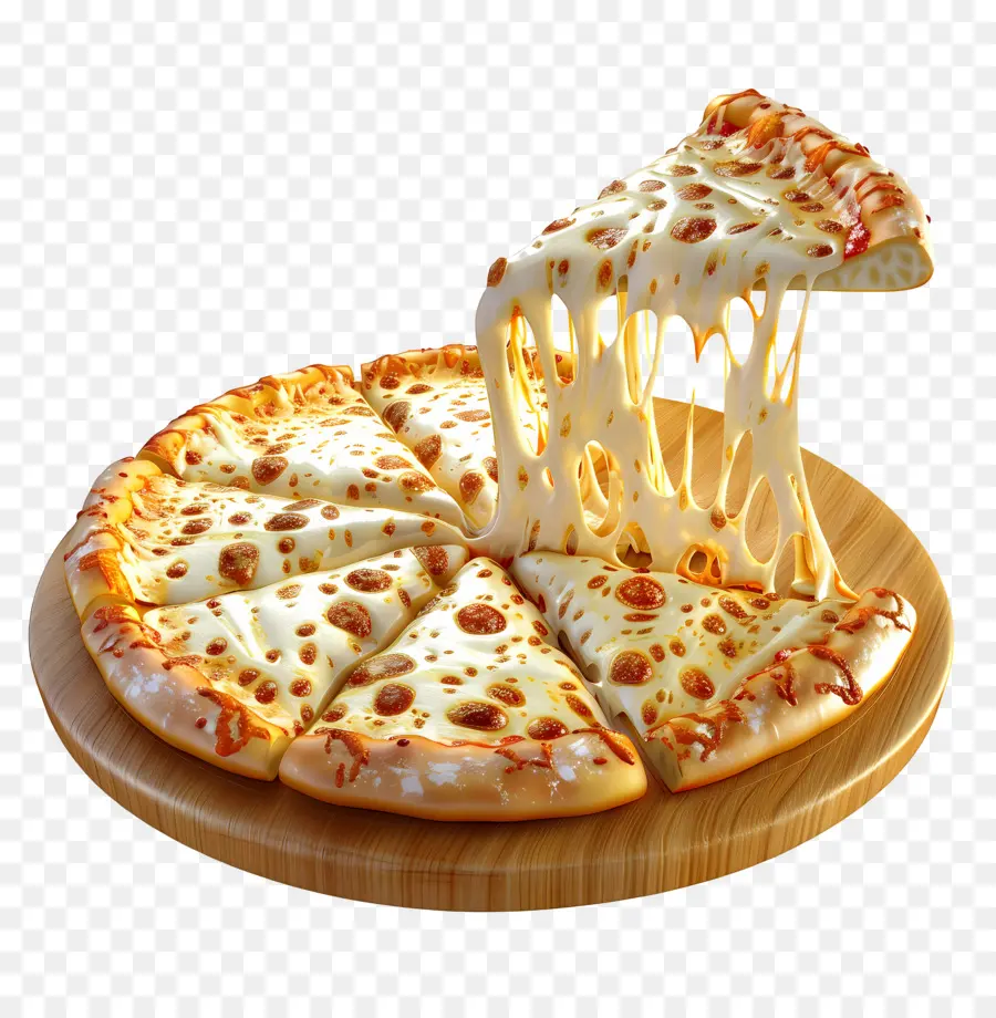 Pizza Keju，Pizza PNG