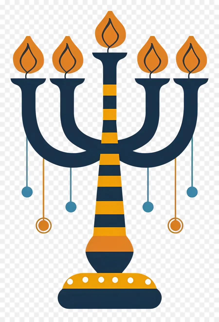 Hanukkah Menorah，Menorah PNG