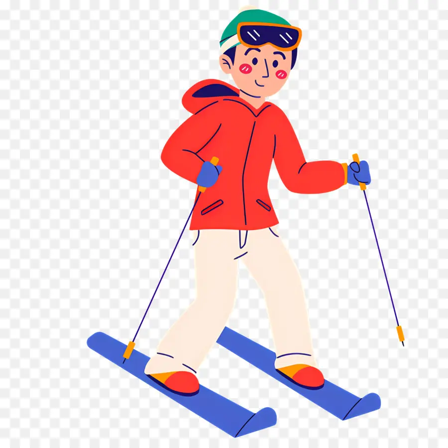 Pemain Ski，Bermain Ski PNG