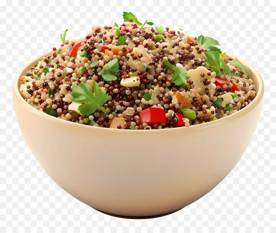 Mangkuk Quinoa，Salad Quinoa PNG