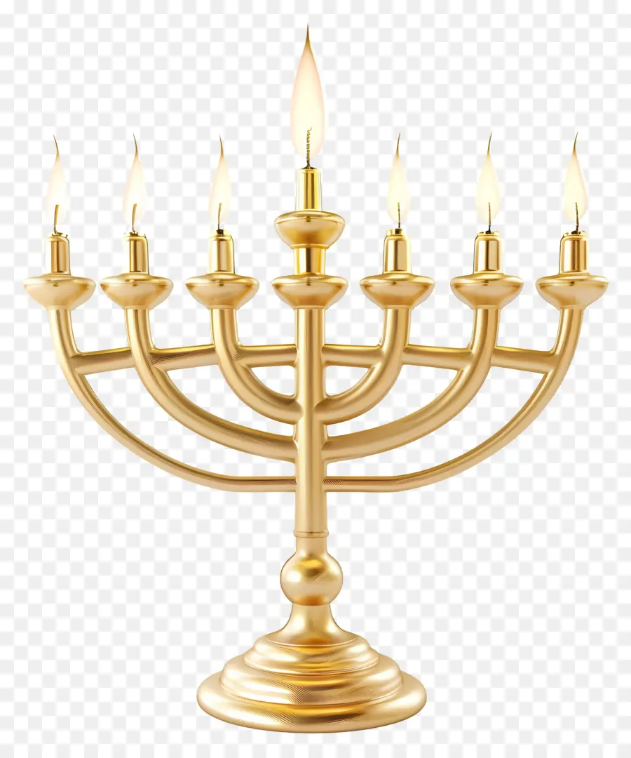 Hanukkah Menorah，Menorah PNG