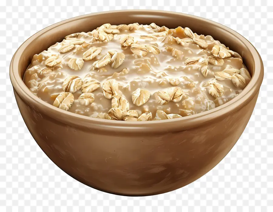 Mangkuk Oatmeal，Havermut PNG