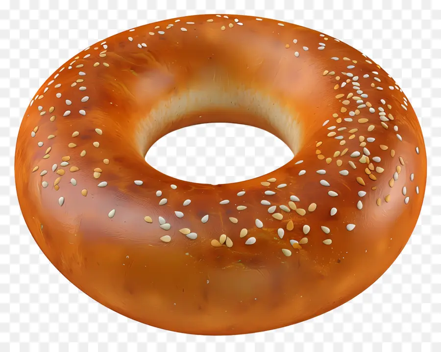 Roti Bagel，Pretzel PNG