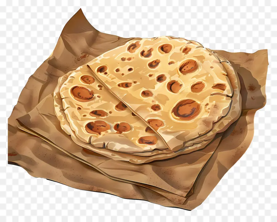 Roti Lavash，Roti Pipih PNG