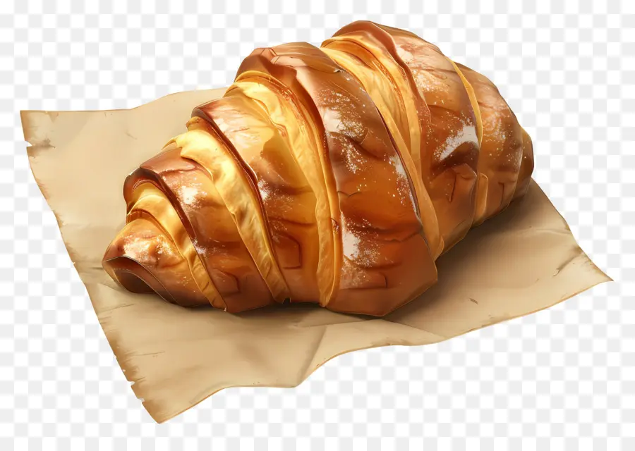 Roti Brioche，Croissant PNG