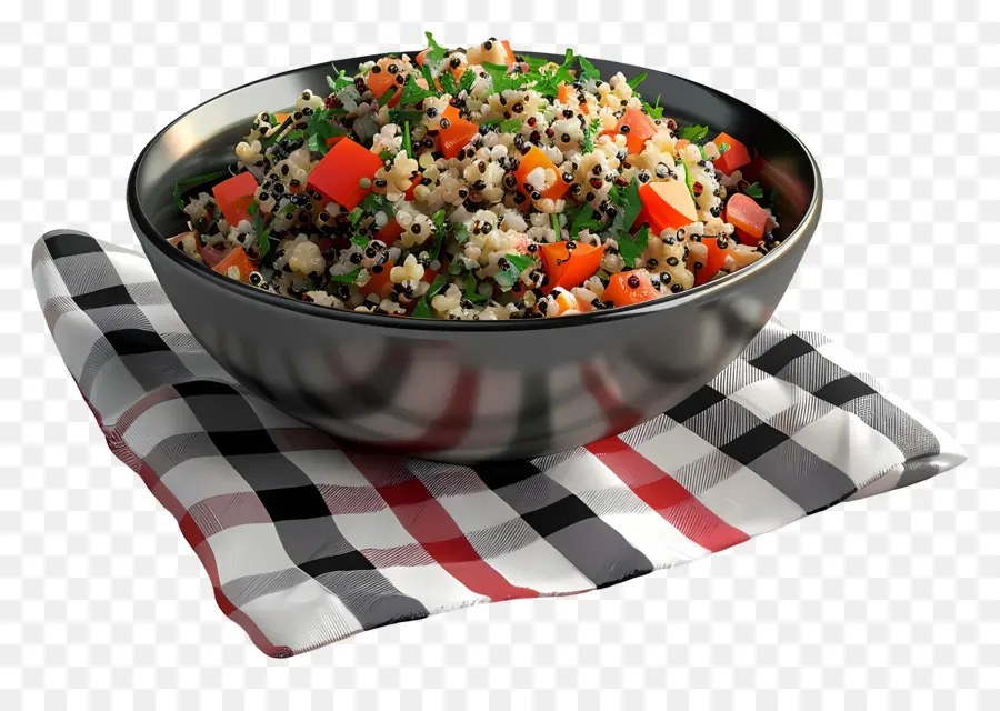 Mangkuk Quinoa，Salad Quinoa PNG