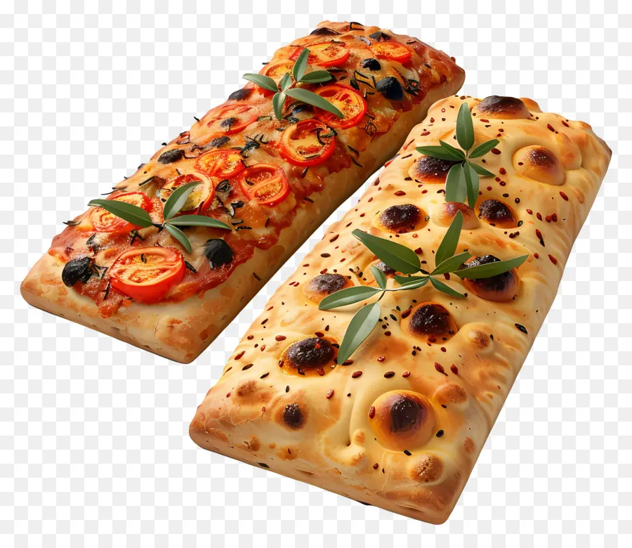 Roti Focaccia，Tomat PNG