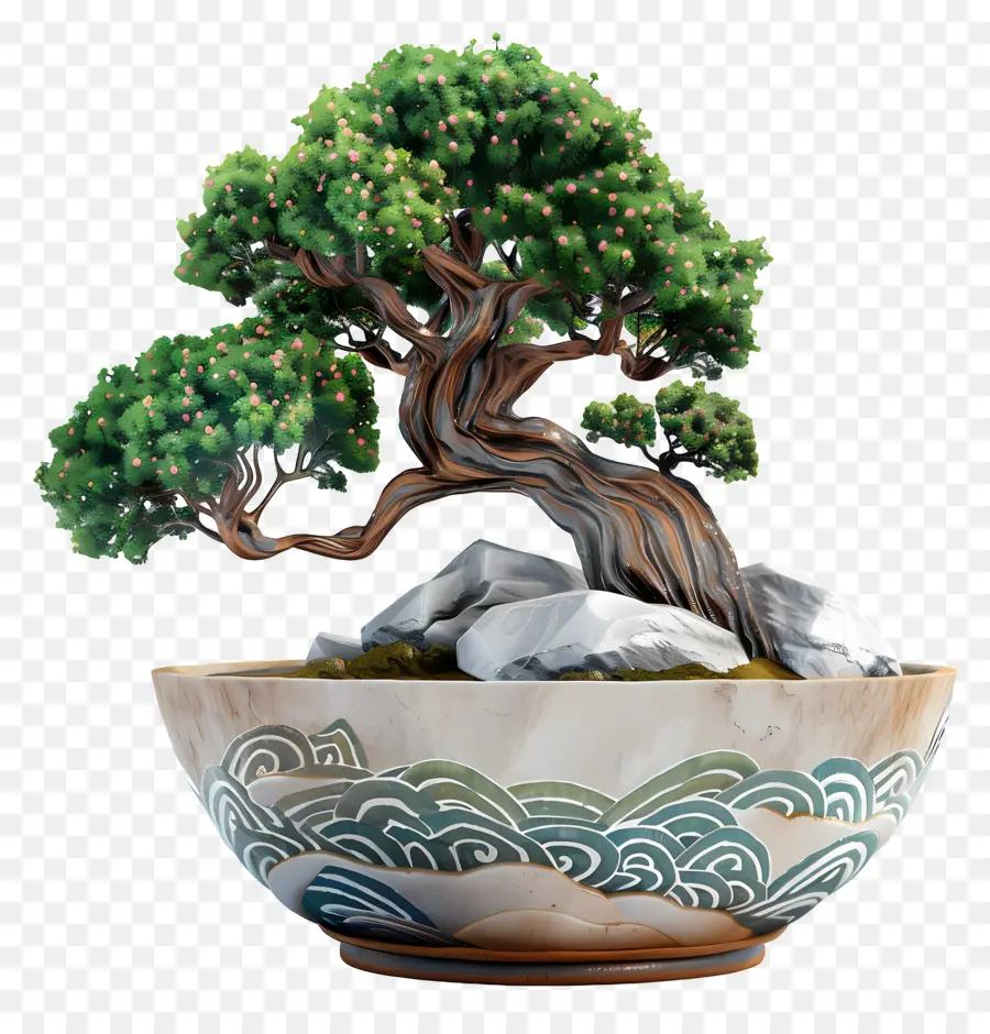 Pohon Bonsai，Pohon PNG