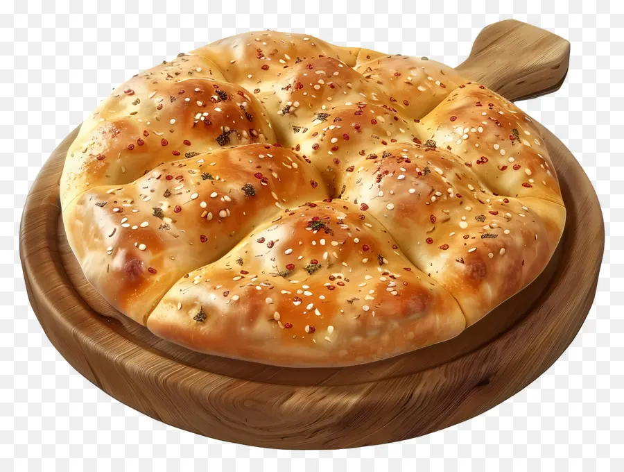 Roti Focaccia，Roti PNG