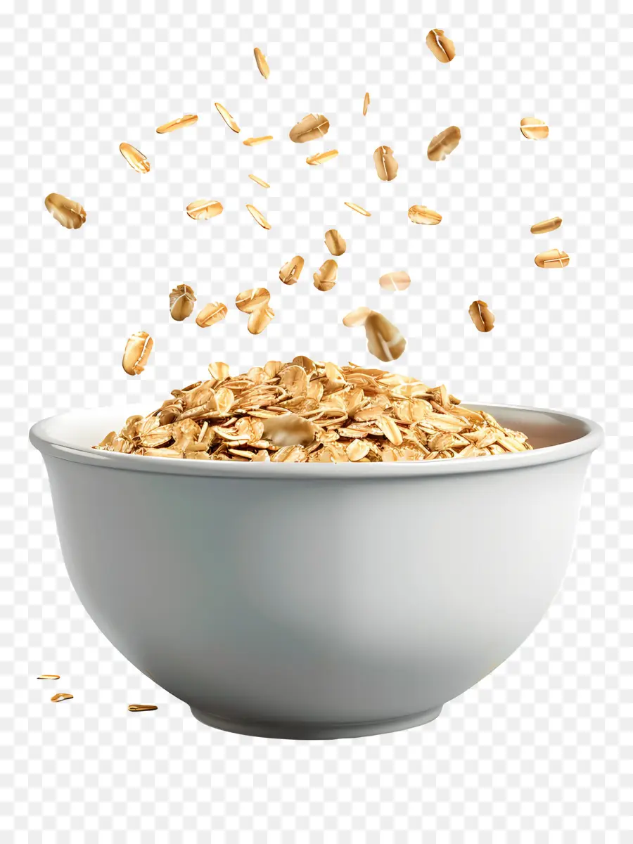 Mangkuk Oatmeal，Havermut PNG