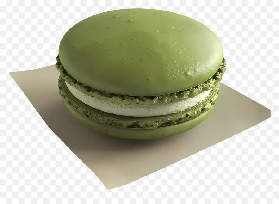 Macaron Matcha，Kue Serabi PNG