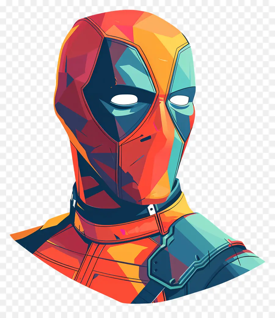 Wajah Kartun Deadpool，Super Hero PNG