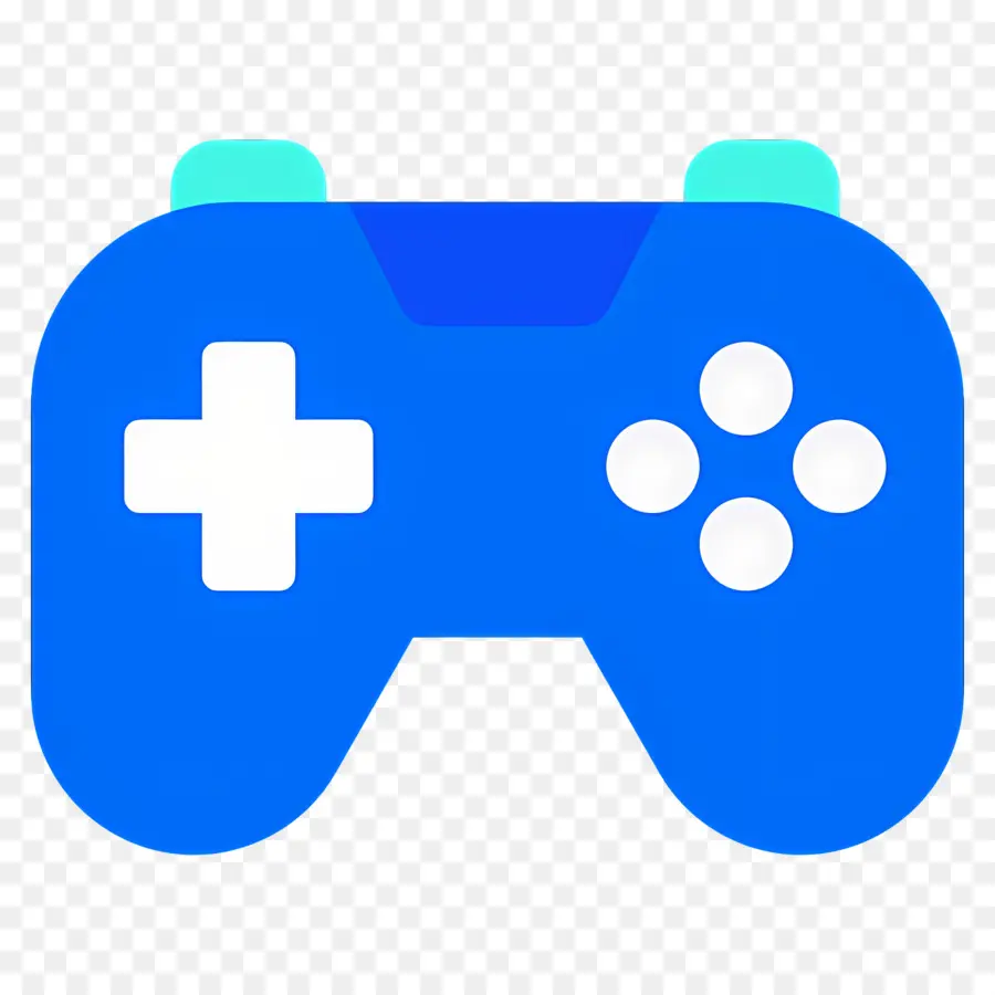 Pengontrol Permainan，Pengontrol Game Biru PNG