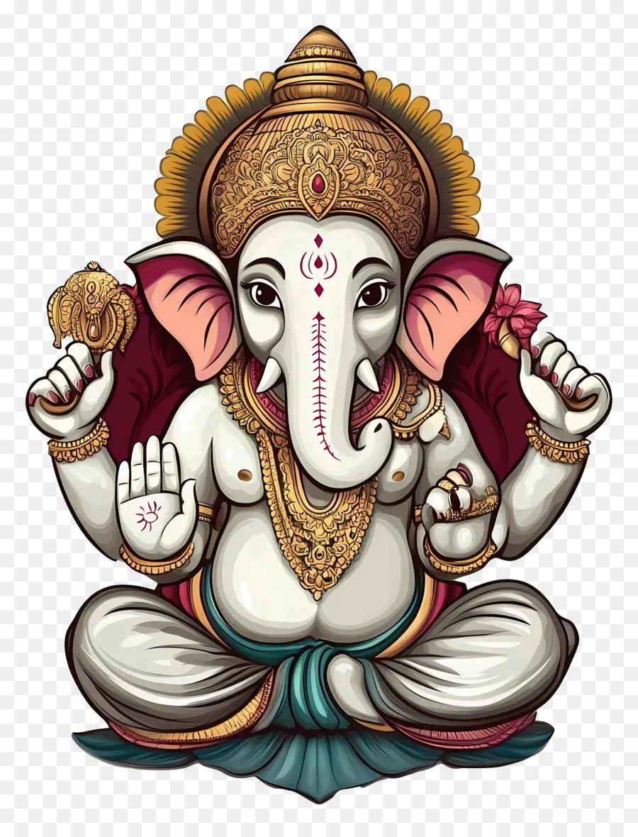 Ganesh，Patung Ganesa PNG