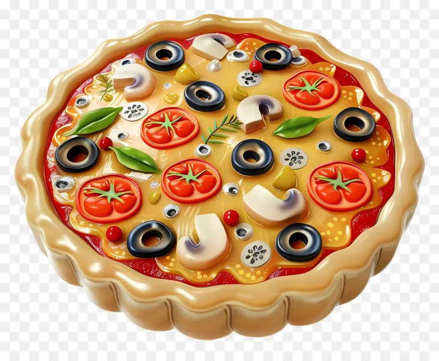 Pizza Yunani，Pizza PNG