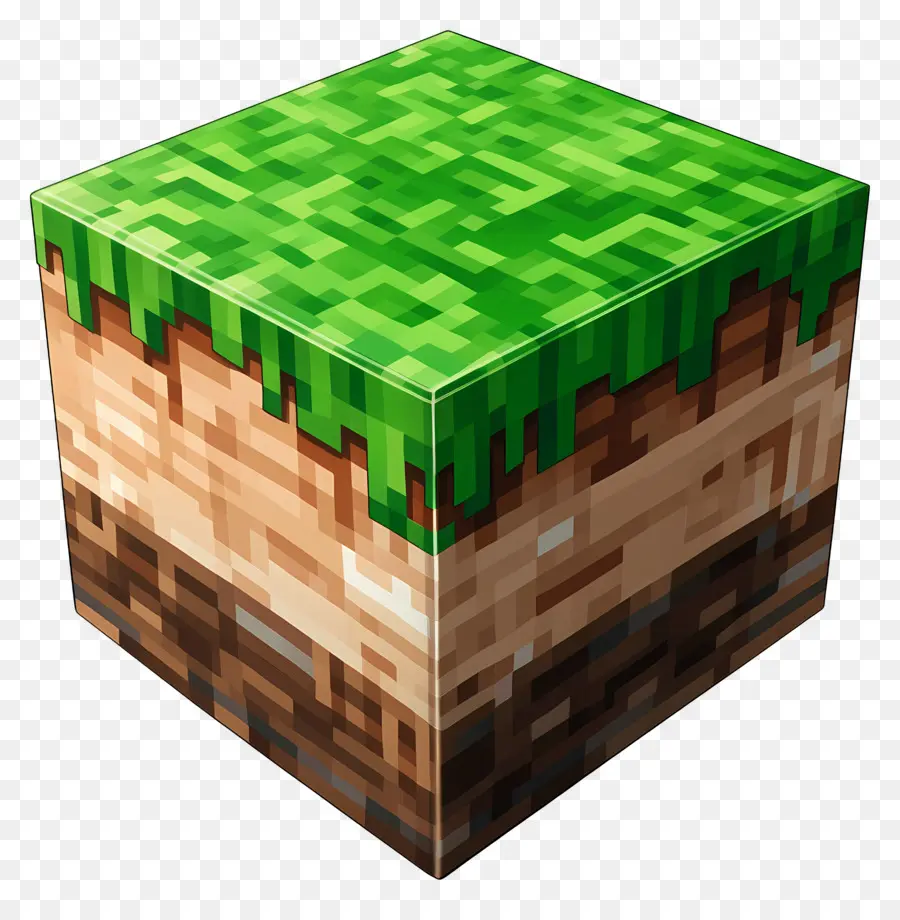 Minecraft，Blok Rumput Minecraft PNG