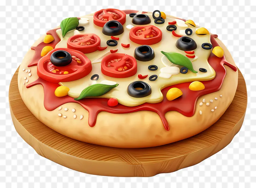 Pizza Yunani，Pizza PNG