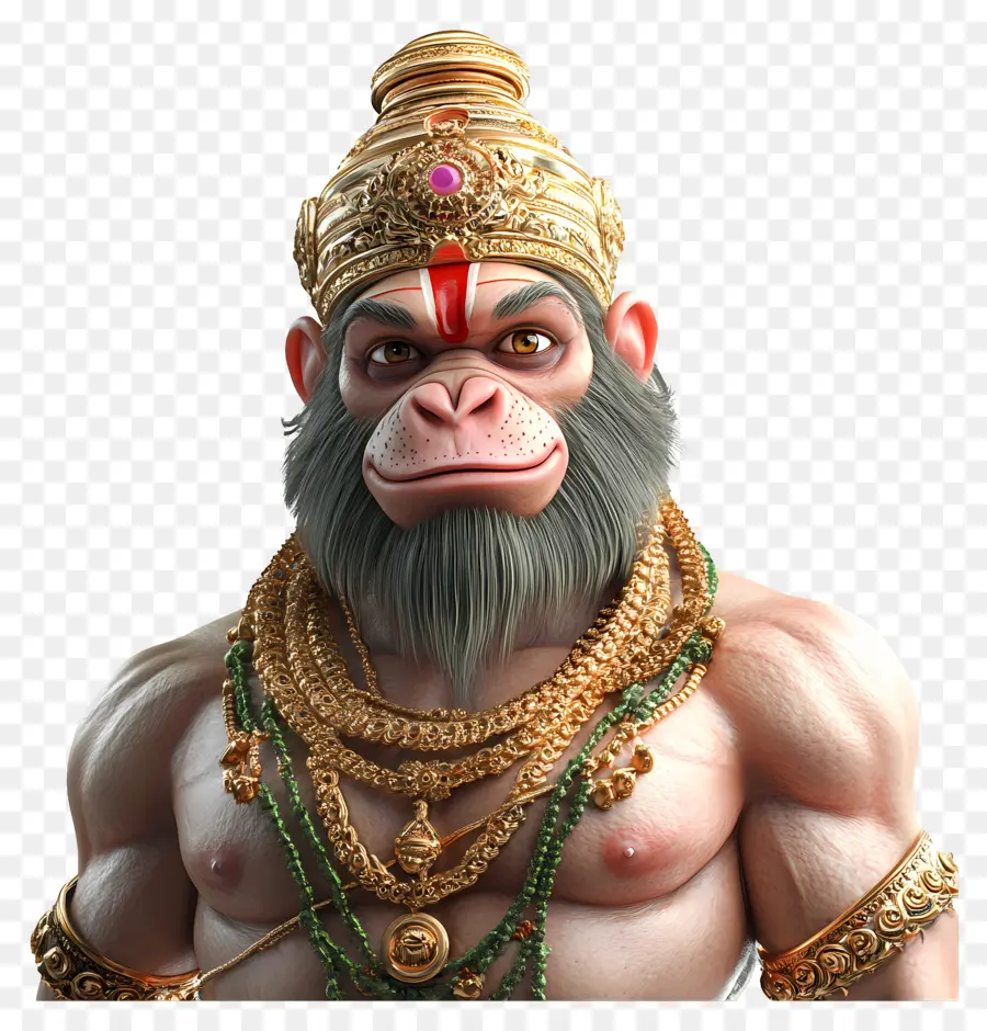 Hanuman，Monyet Mitos PNG