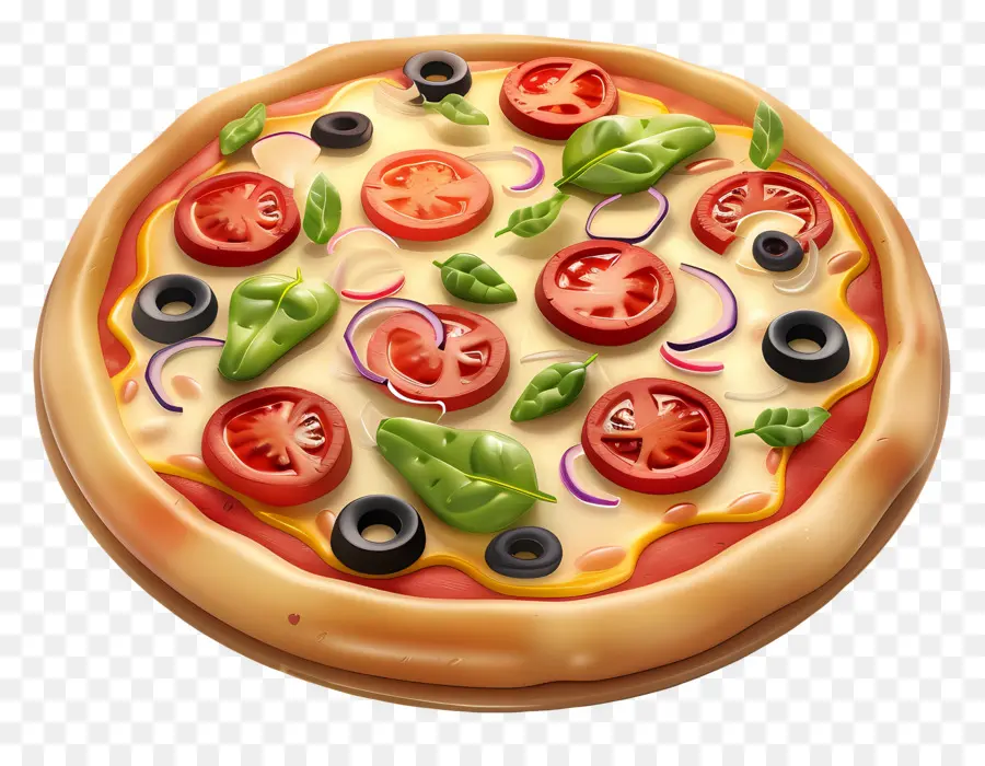 Pizza Yunani，Pizza PNG