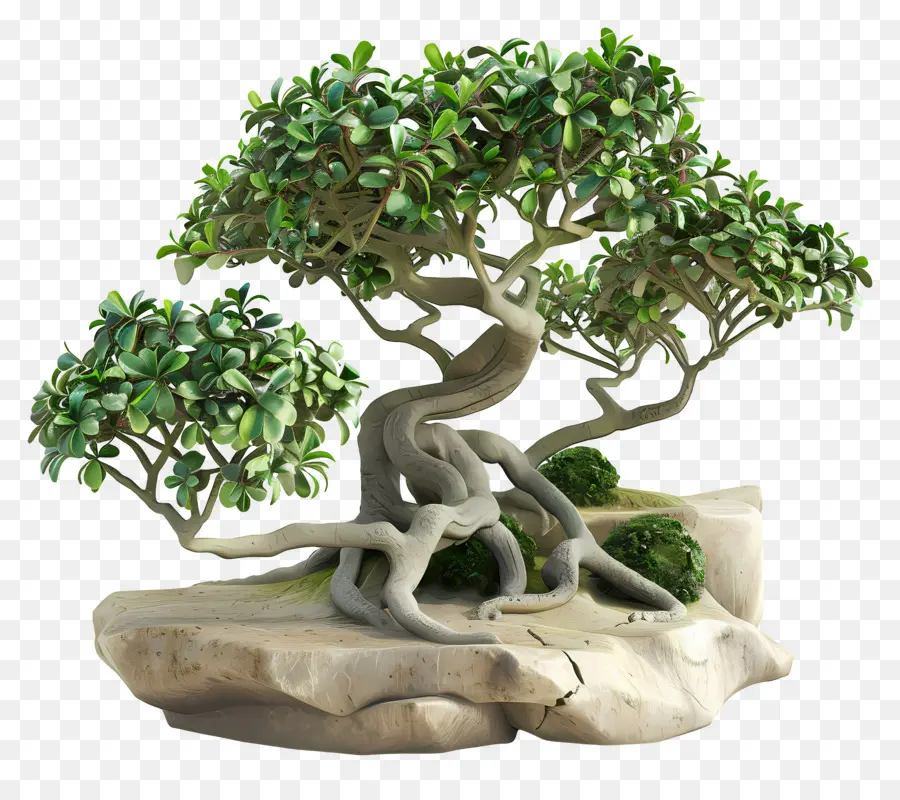 Bonsai Ficus，Pohon Bonsai PNG