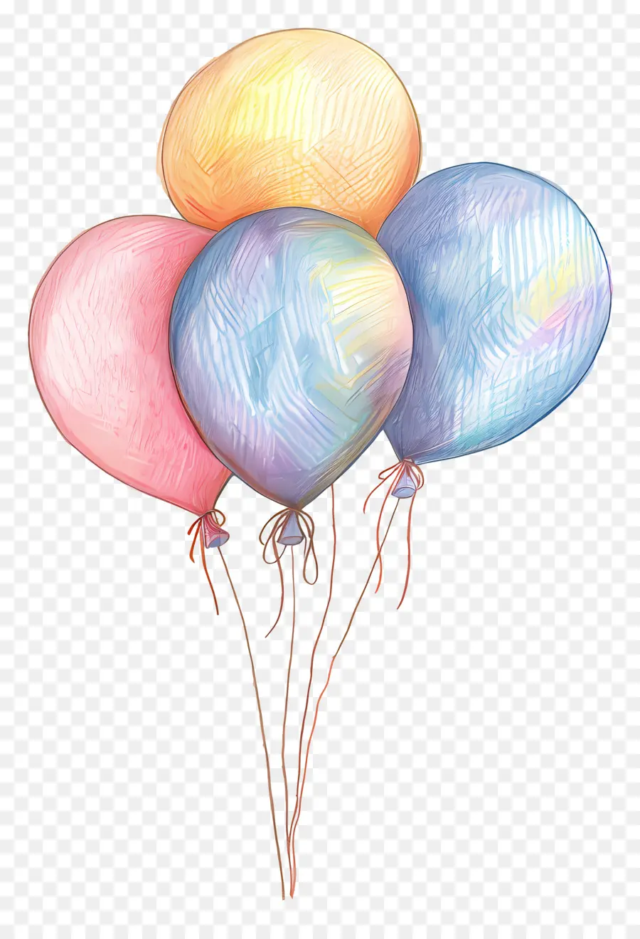 Balon Pastel，Balon PNG