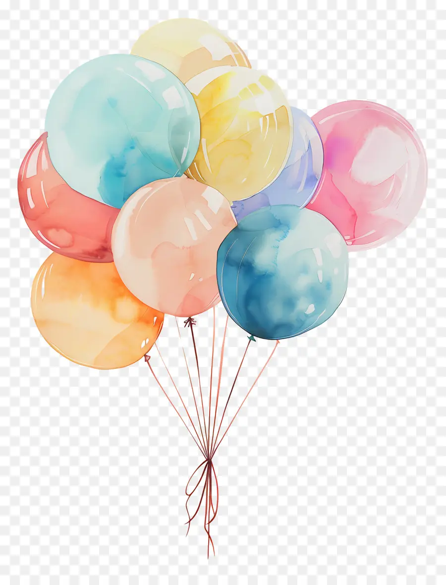 Balon Pastel，Balon PNG