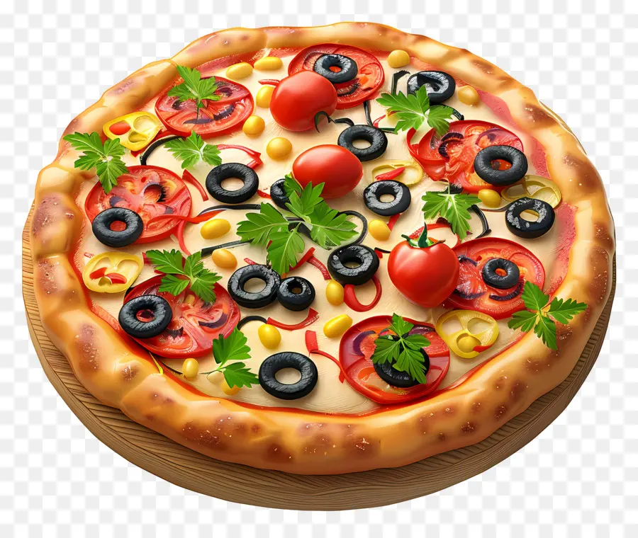 Pizza Yunani，Pizza PNG