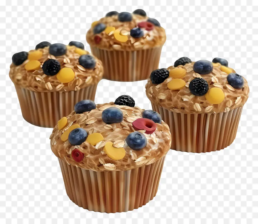 Muffin Oatmeal，Muffin PNG