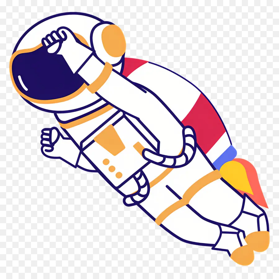 Astronaut，Astronot Dengan Cape PNG