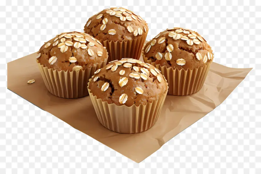 Muffin Oatmeal，Muffin PNG