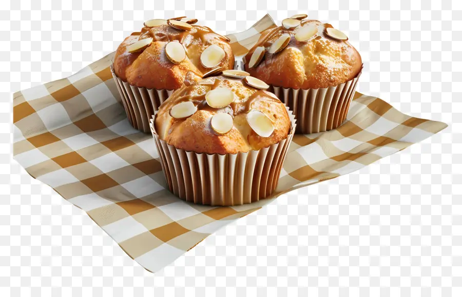 Muffin Almond，Muffin PNG