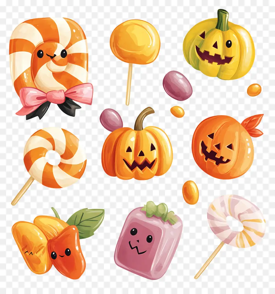 Permen Halloween，Permen PNG