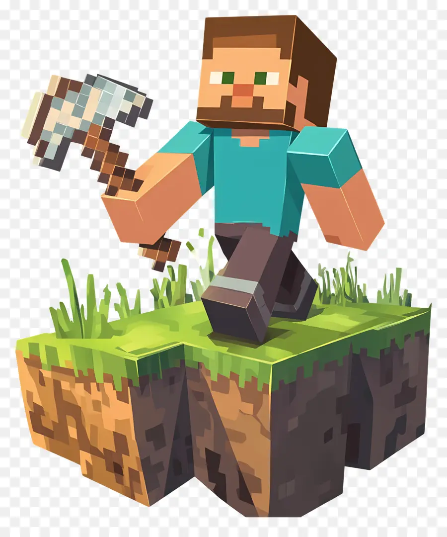 Minecraft，Karakter Minecraft PNG