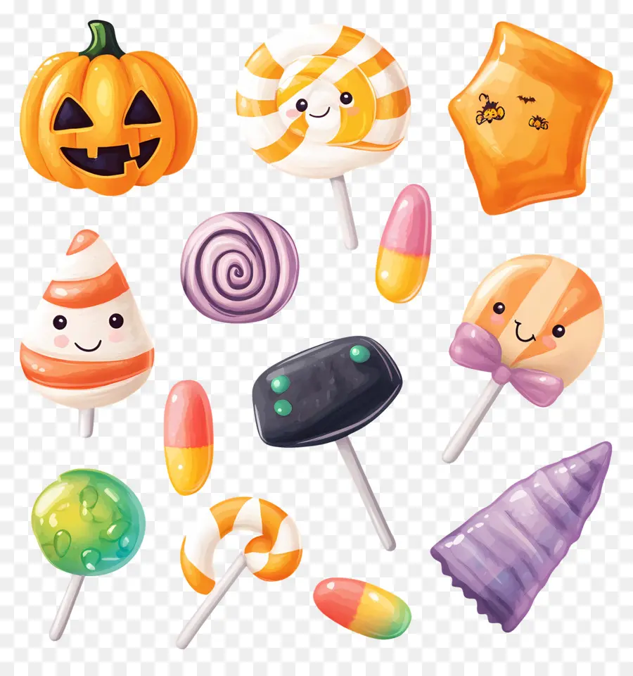 Permen Halloween，Permen PNG