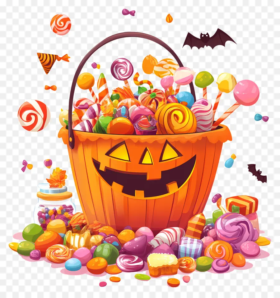 Permen Halloween，Ember Permen Halloween PNG