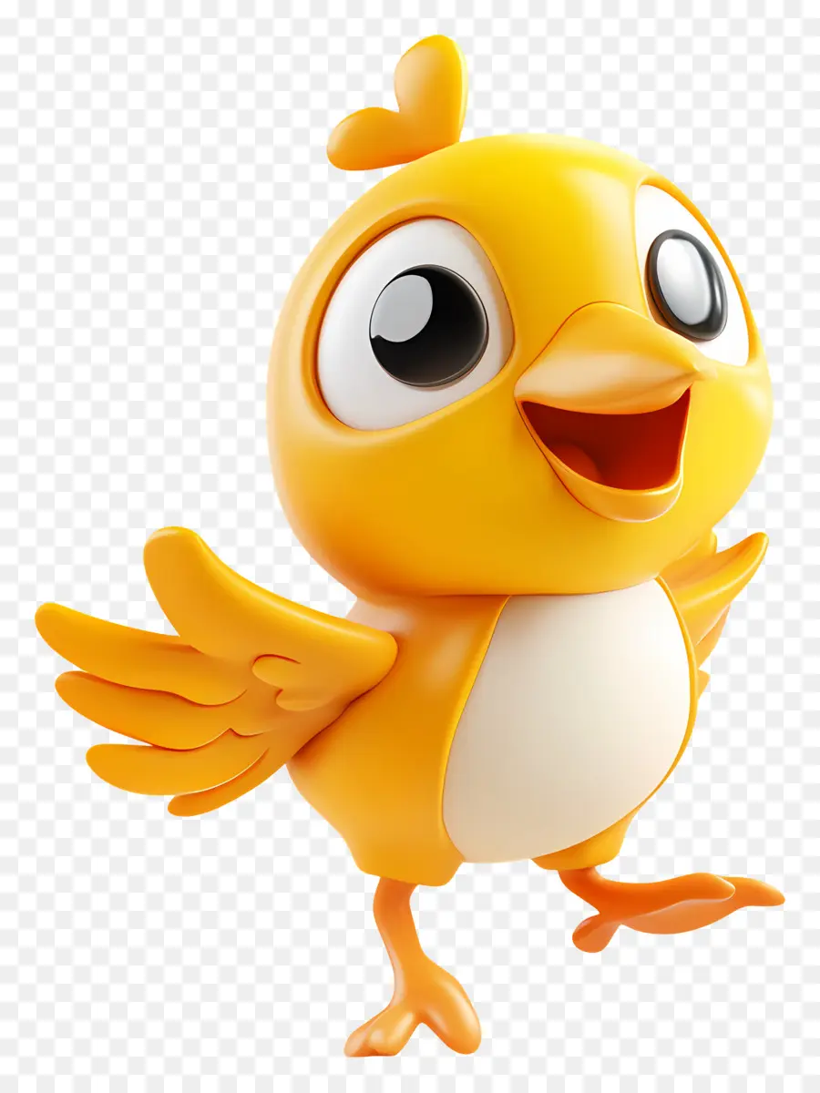 Burung Flappy，Burung Kuning PNG