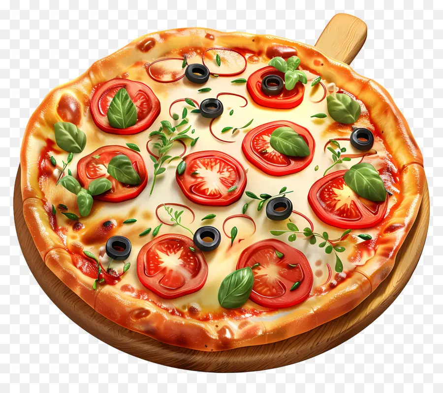 Pizza Yunani，Pizza PNG