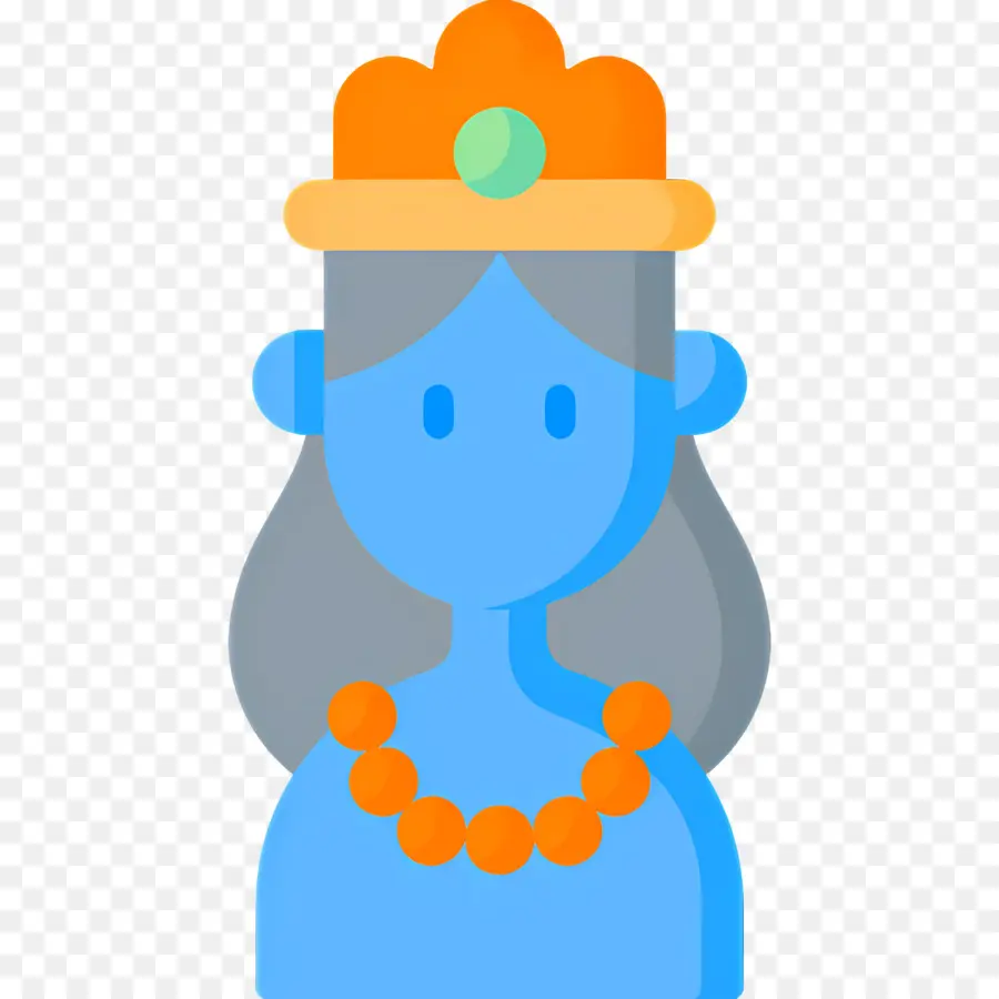 Krisna，Orang Biru Dengan Mahkota PNG