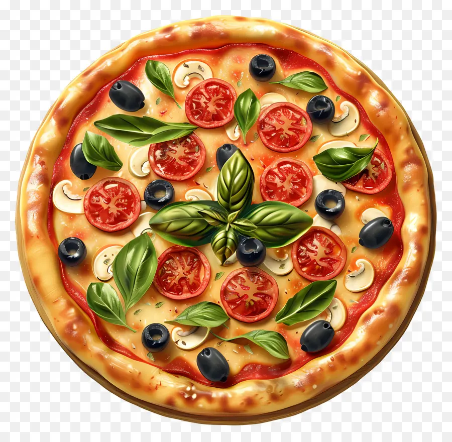 Pizza Yunani，Pizza PNG