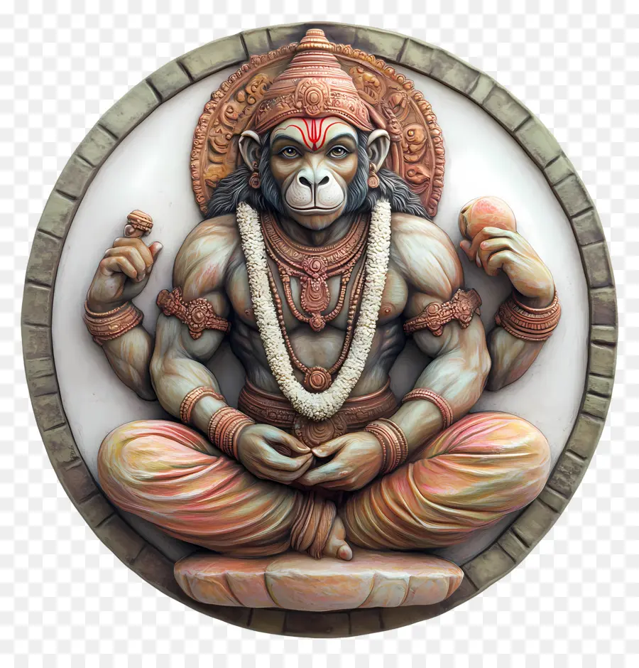 Hanuman，Patung Dewa Monyet PNG