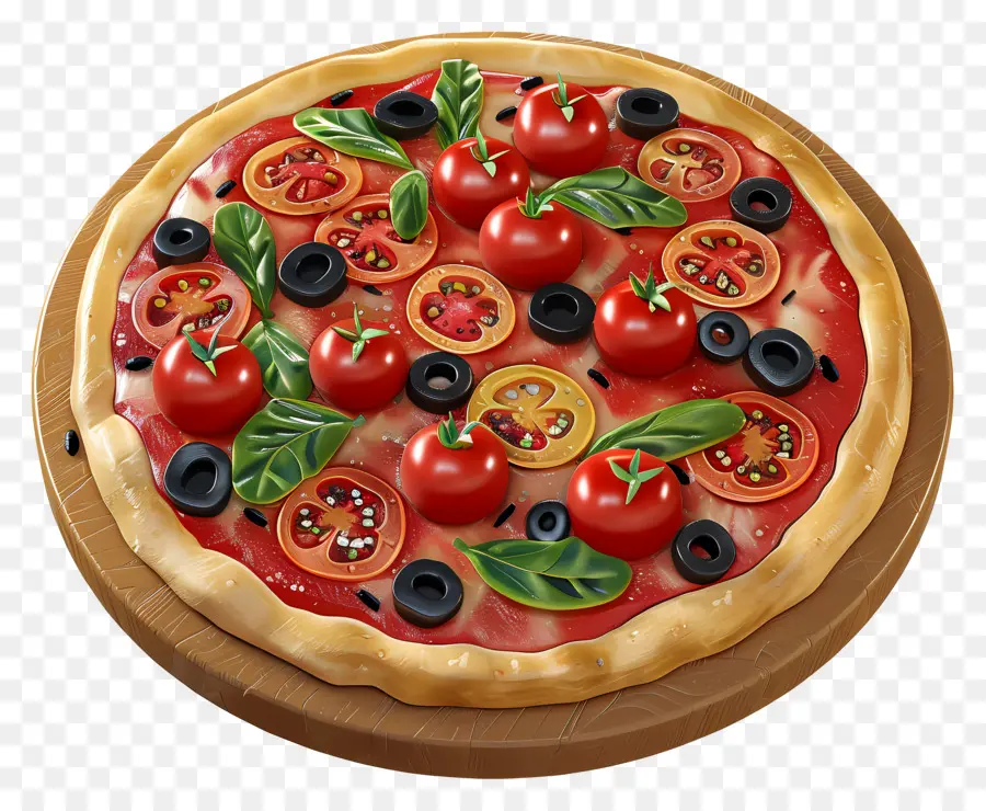 Pizza Yunani，Pizza PNG