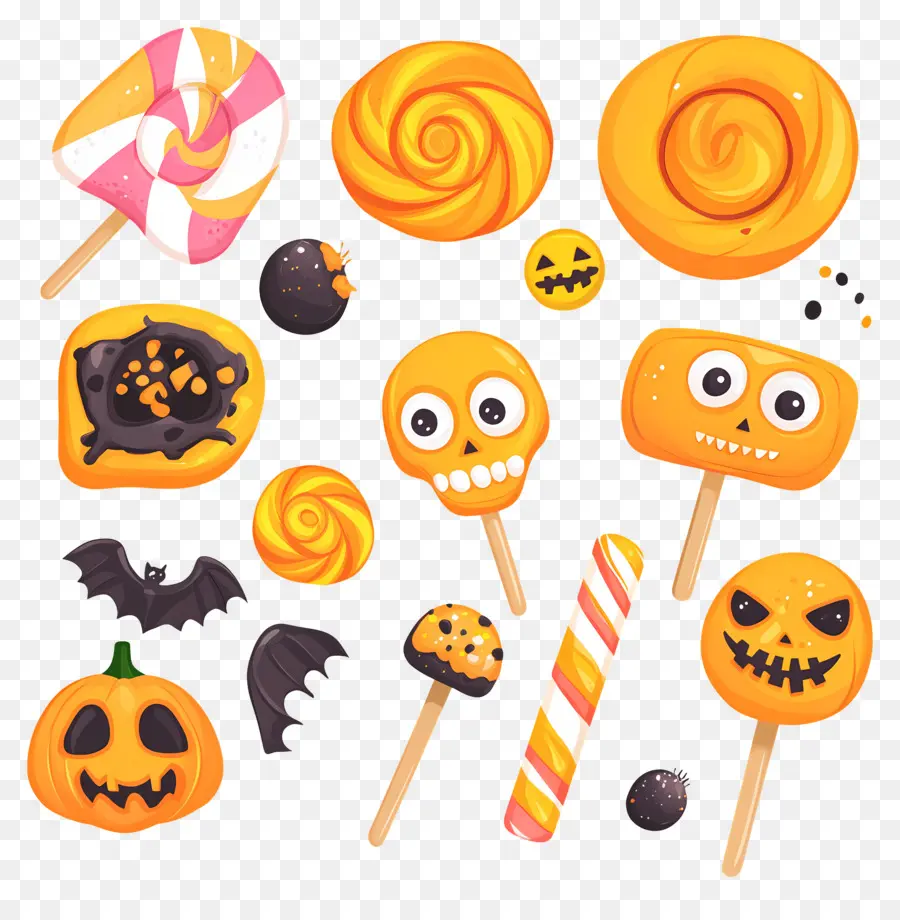 Permen Halloween，Permen PNG