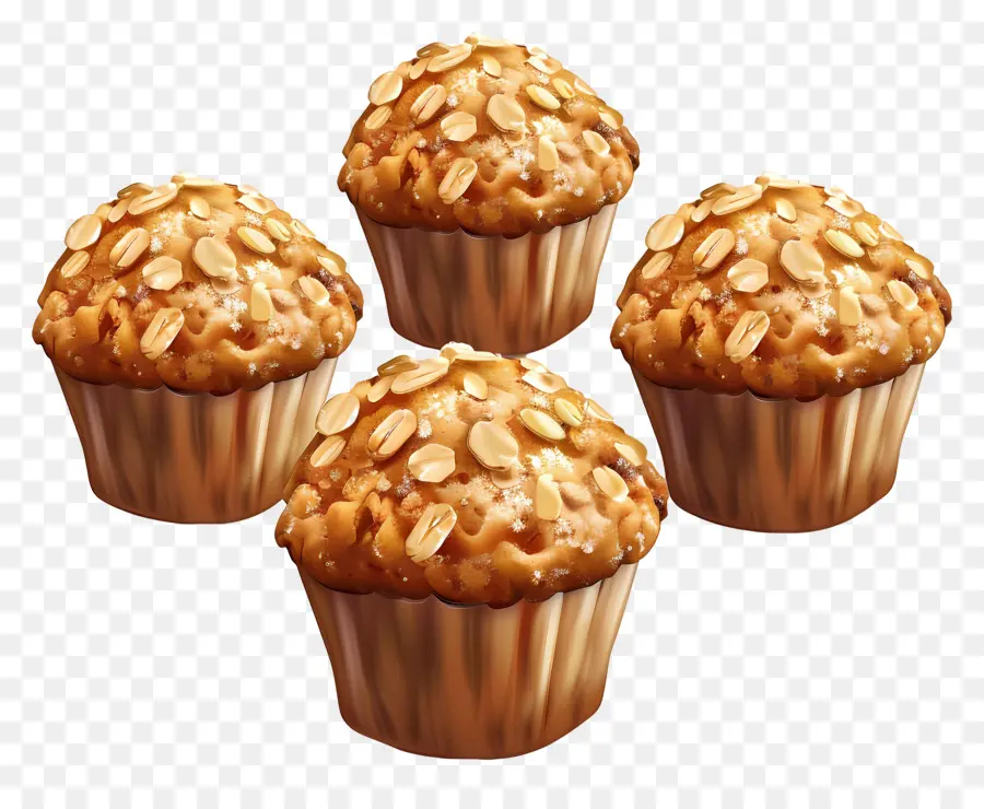 Muffin Oatmeal，Muffin PNG