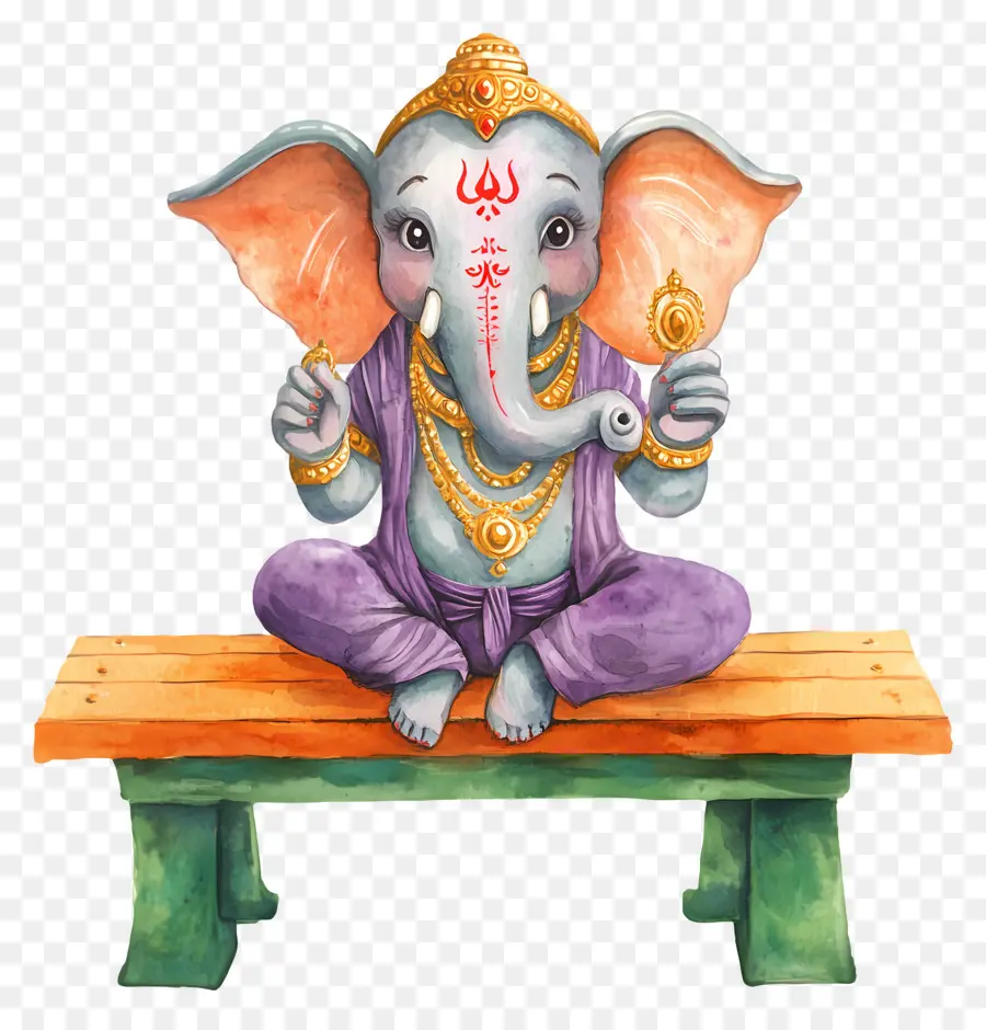 Ganesh Chaturthi，Patung Gajah PNG